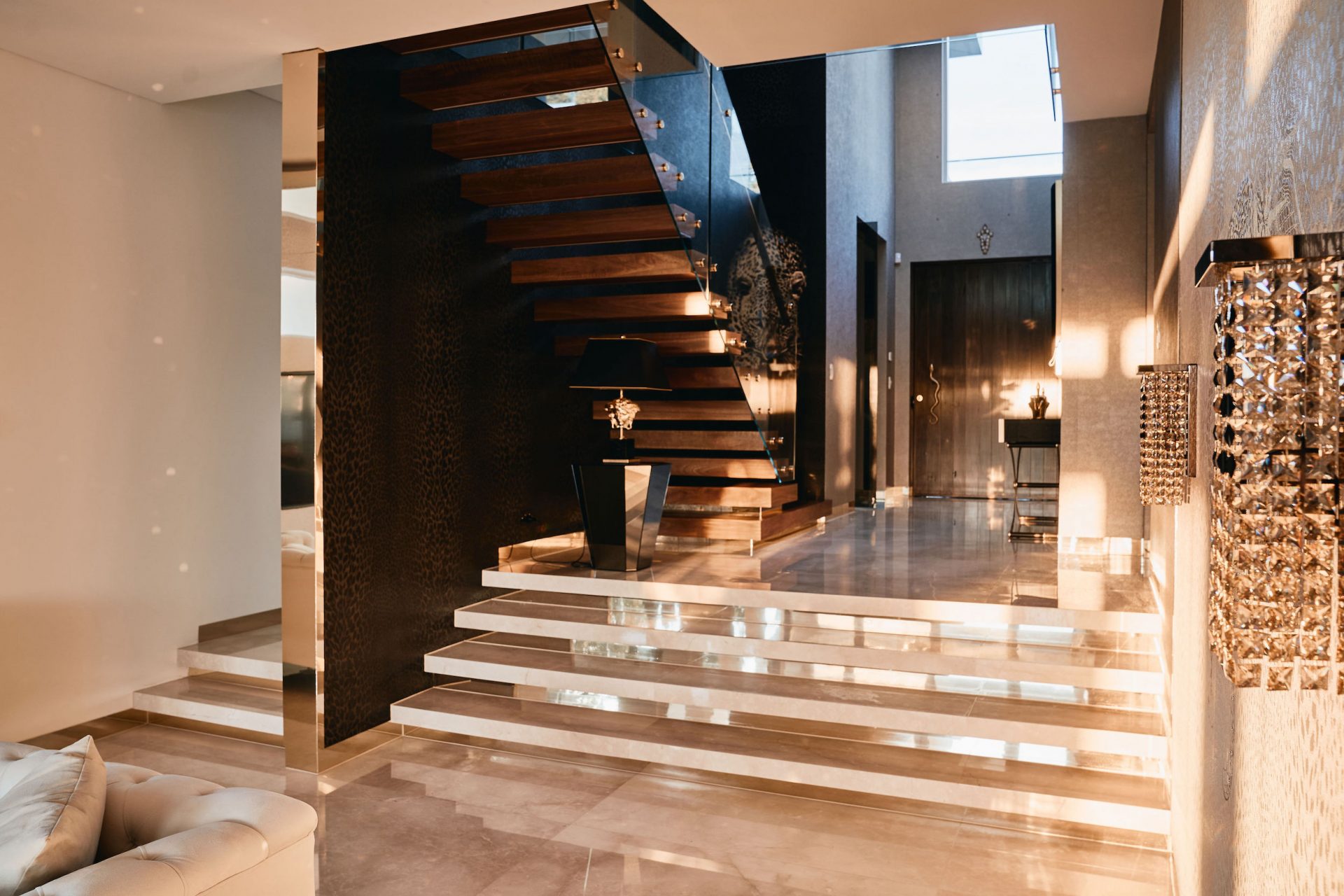 Luxury Residential Staircase - JS Balustrading